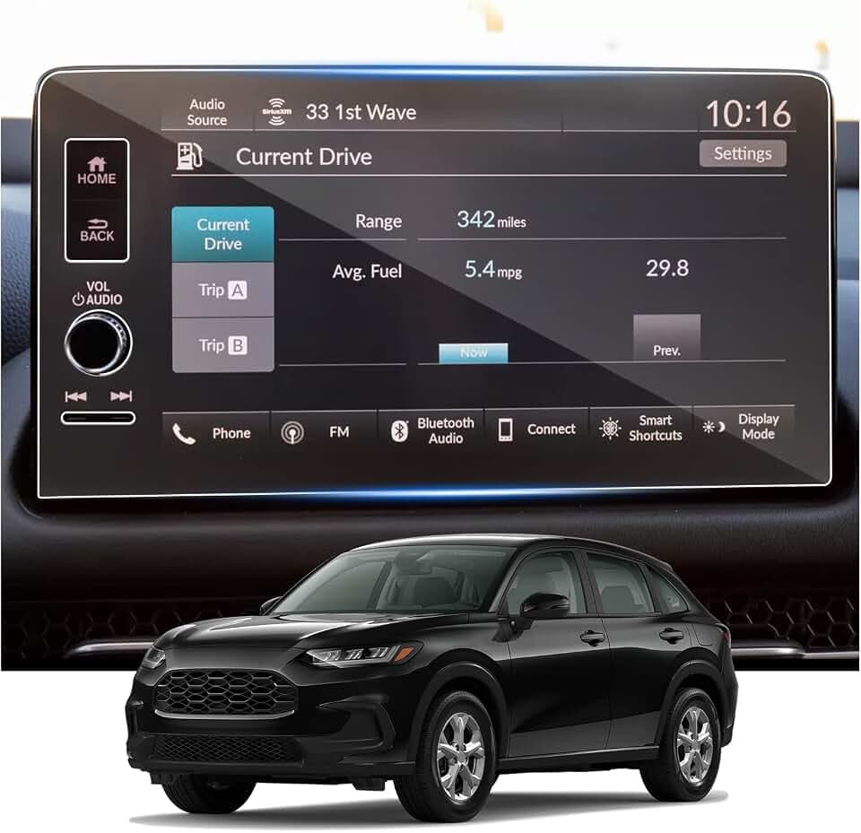 Ruiya 2026 CRV Screen Protector for 2026 Honda CRV 9" Display Touchscreen 2026 CR V LX/EX/Sport Hybrid/EX-L/TrailSport Hybrid/Sport-L Hybrid Accessories Tempered Glass Honda CRV 2026