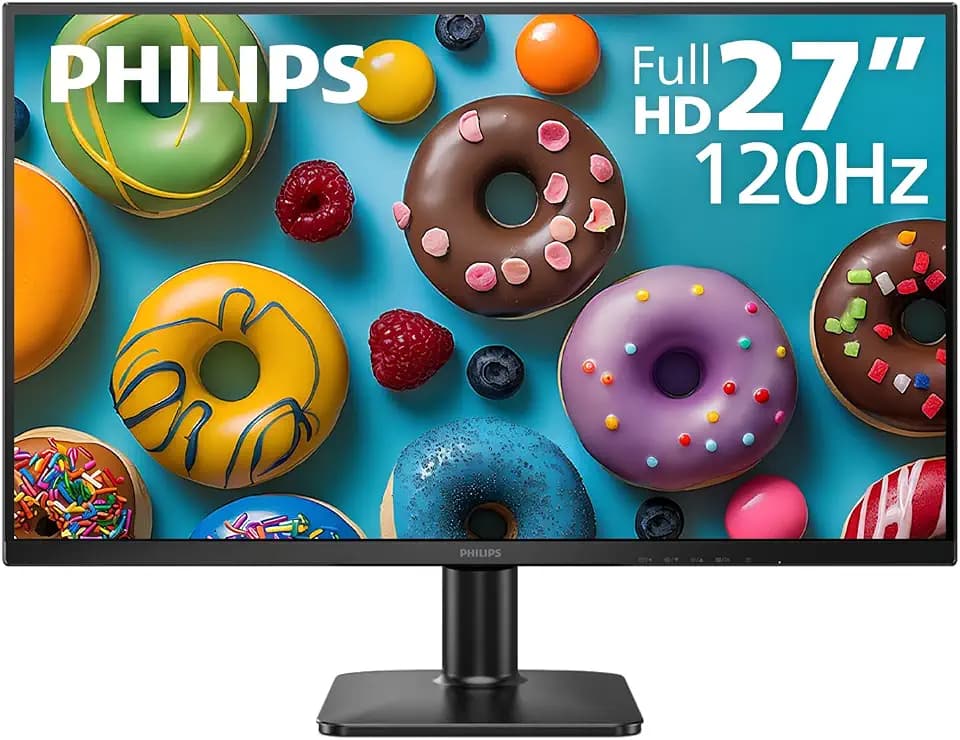 Philips 27 Inch Computer Monitor FHD 120Hz IPS VESA, 27E2N2100
