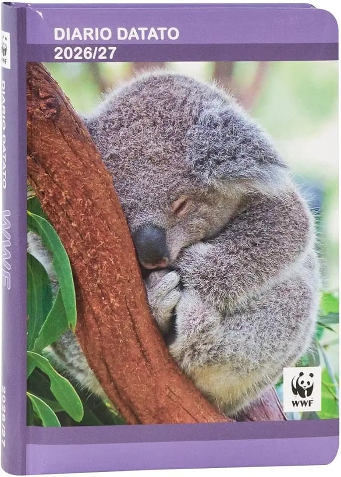 Diario 12 Mesi Standard Koala Wwf Fotografico