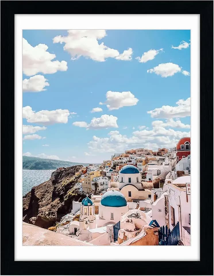 Frametory 12x16 Picture Frame with Mat for 11x14, Black