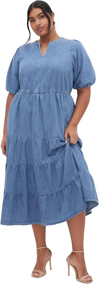 City Chic Women's Plus Size Dress - August