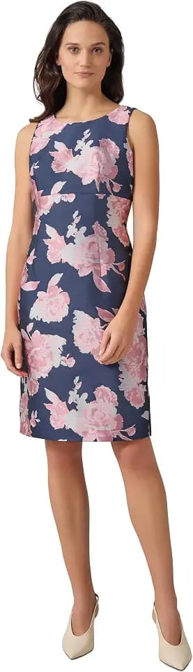 Kasper Women's Empire Seam Sheath Dress