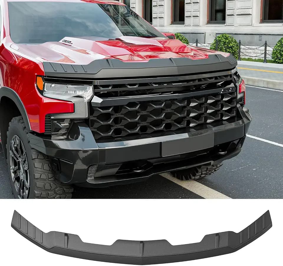 powoq Hood Deflector Compatible with 2019-2026 Chevy Silverado