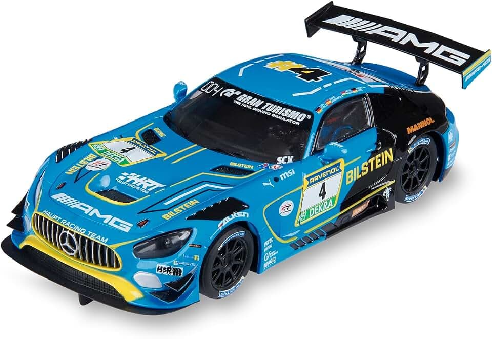 SCALEXTRIC - Original-Rennfahrzeug - Slotauto - Maßstab 1:32 (Mercedes AMG GT3 - Blistein)