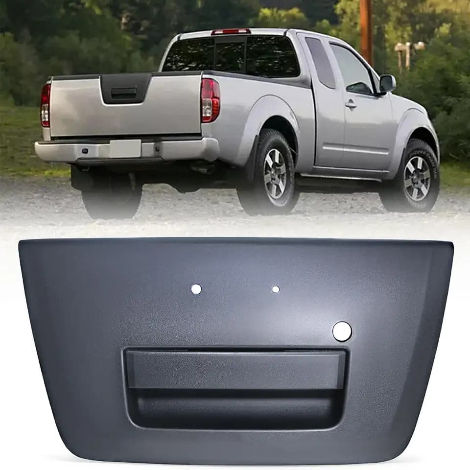 Exterior Rear Tailgate Latch Liftgate Door Handle Replacement for 2005-2014 Nissan Frontier,Nismo Off-Road,PRO-4X, with Key Hole,Not the Camera Hole,Replace OE# 90606EA810,81576