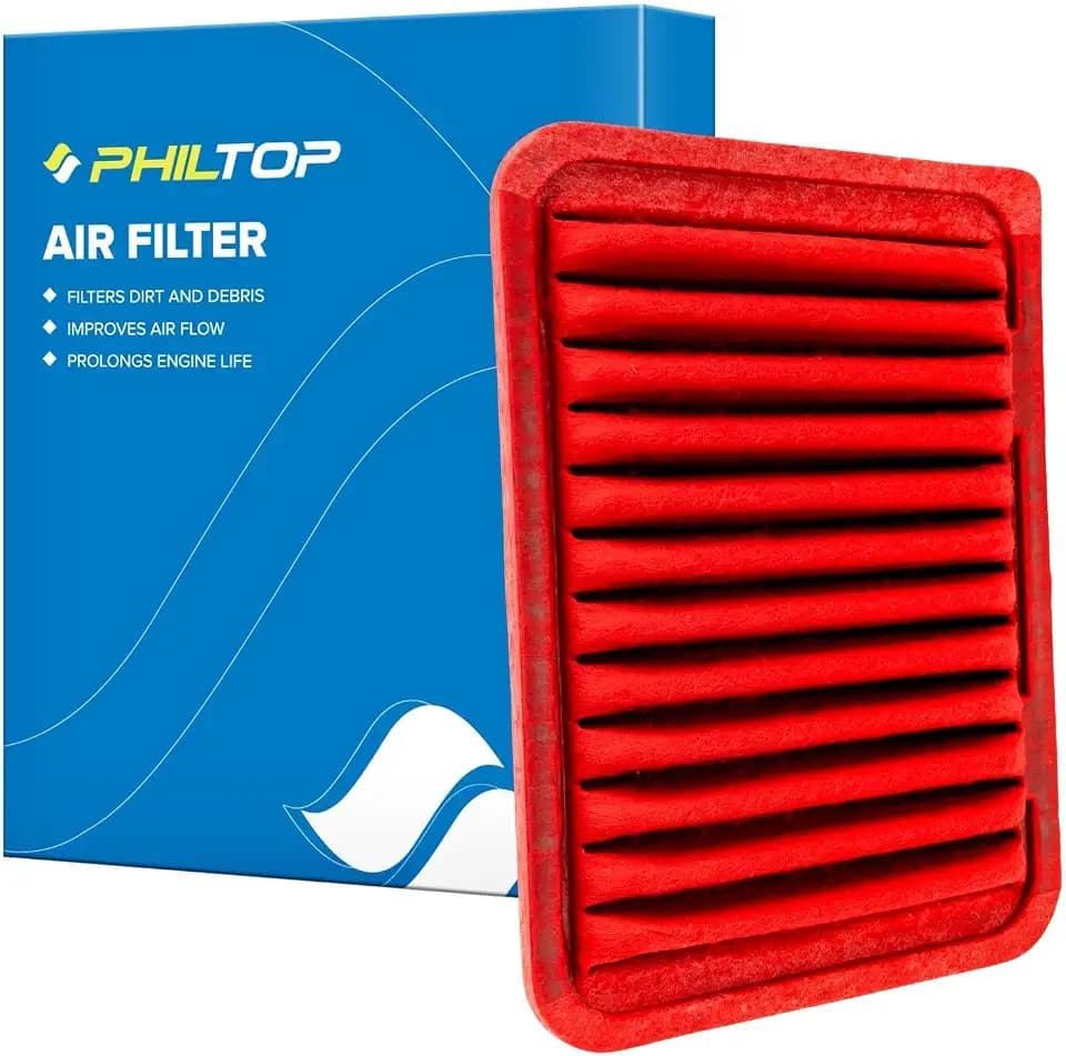 PHILTOP CA10190 Premium Engine Air Filter for Toyota Corolla, Yaris, Scion