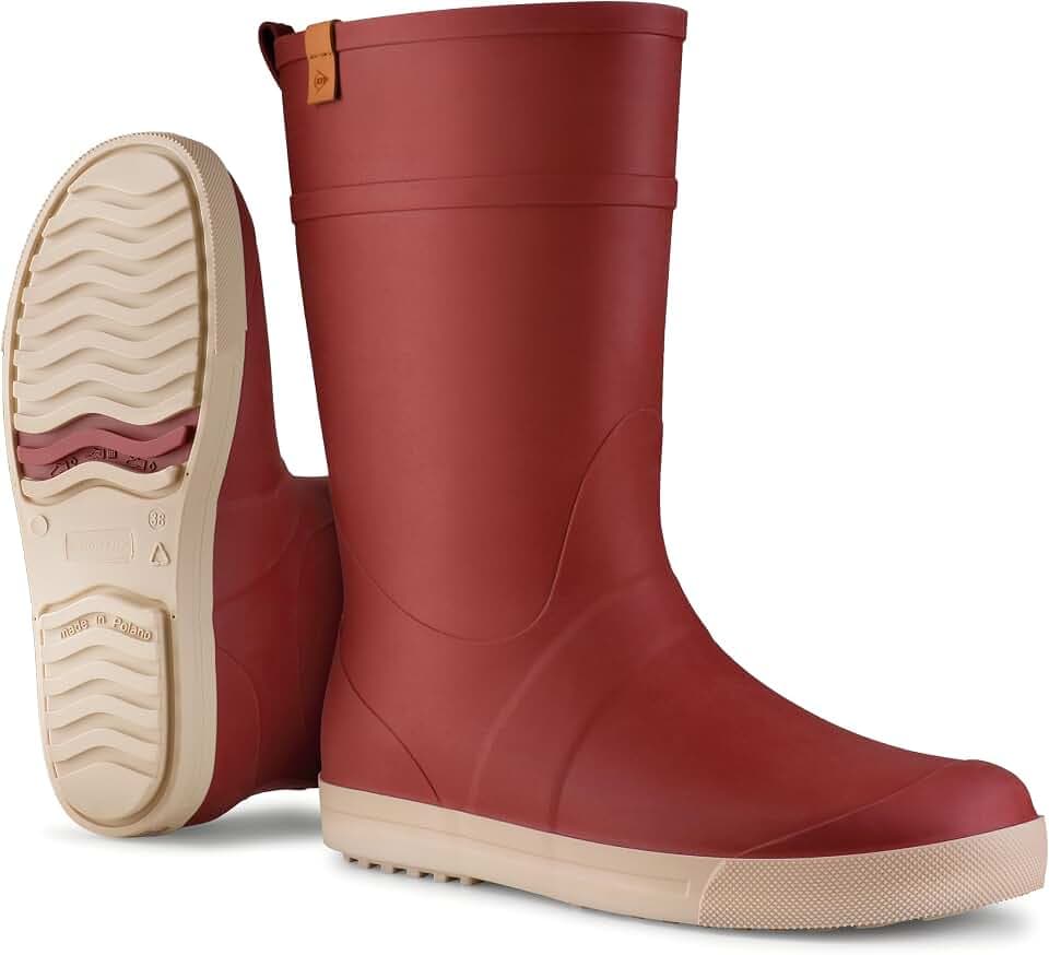 DUNLOP Amsterdammer – Stylische, wasserdichte Damen‑Gummistiefel im modernen Design – Mittlere Schafthöhe – Bequem, leicht & langlebig für den täglichen Gebrauch – Größe 36–42