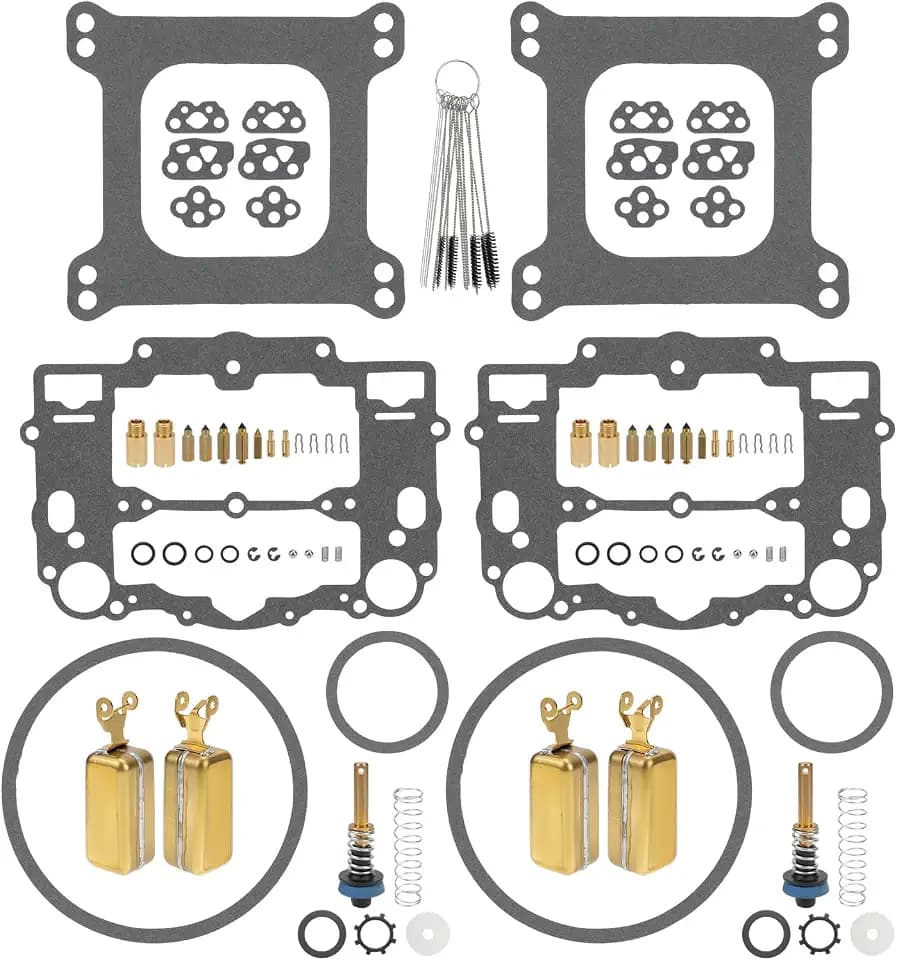 1406 Carburetor Rebuild Kit for Edelbrock 1405 1406 1407 1408 1409 1410 1411 1477 for AFB 4 barrel 500 600 650 2Packs