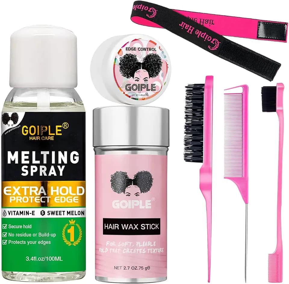 WOZUTUNT Lace Melting and Holding Spray Glue-Less Hair Adhesive for Wigs, Extra Hold Lace Melting Spray Adhesive Wig Spray For Closure Extensions