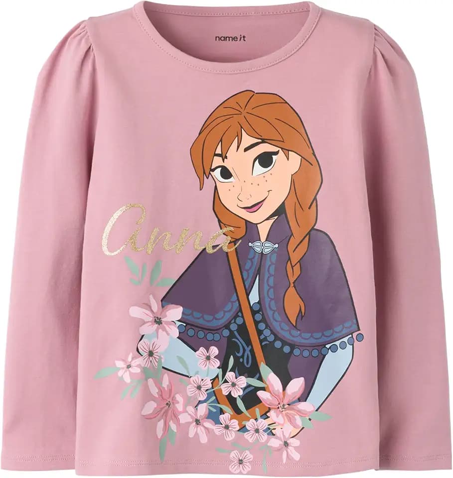 Name IT Mädchen Nmfjala Frozen Ls Top Box Wdi Nmfjala Frozen Ls Top Box Wdi (1er Pack)