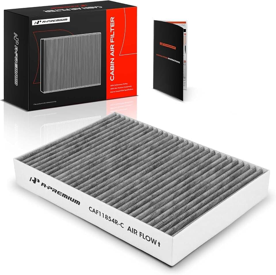 A-Premium Cabin Air Filter with Activated Carbon Compatible with Nissan