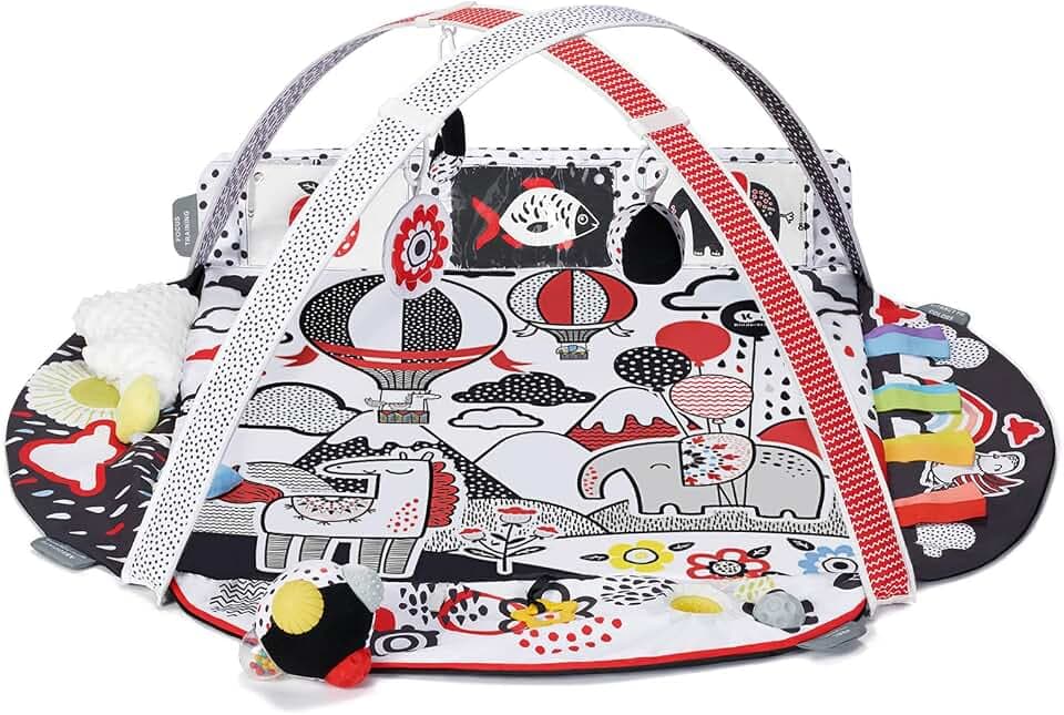 Kinderkraft 4SMART Spielmatte, Mehrfarbig