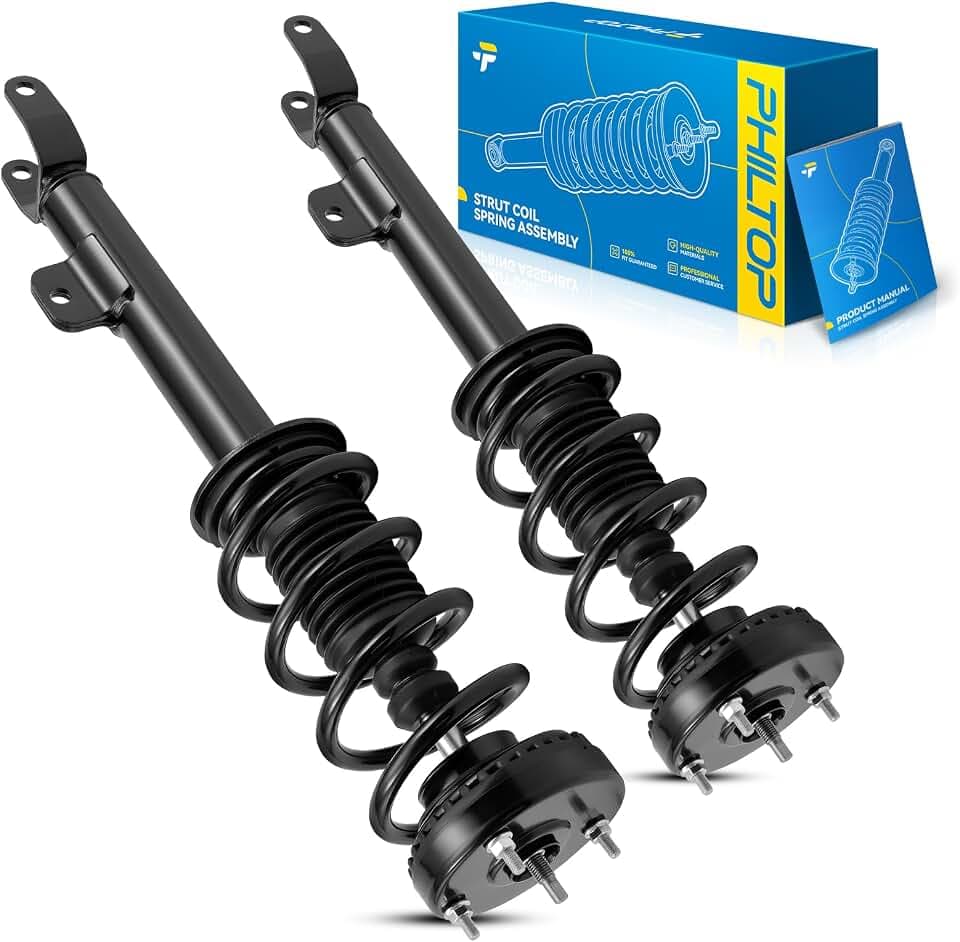 PHILTOP 2Pcs Front Strut Assembly for 2011 Challenger 3.6L, 2011-2023 300