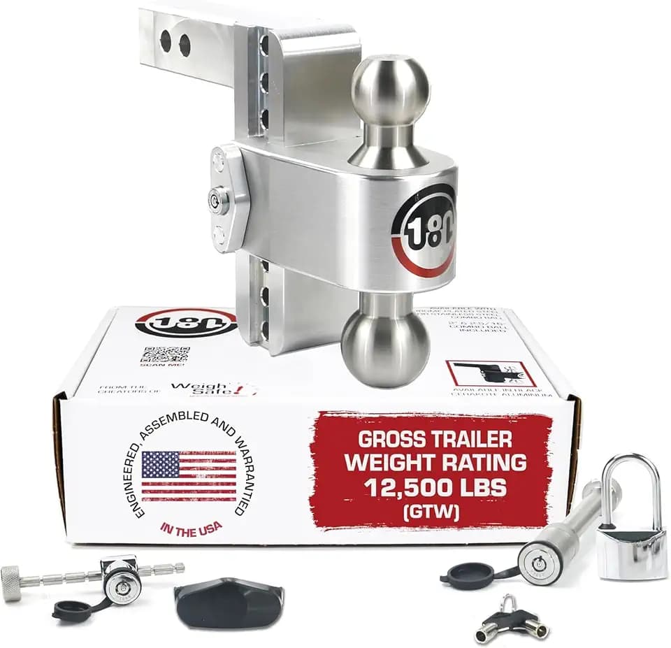 WEIGH Safe 180 Hitch SS Edition, 6in Drop