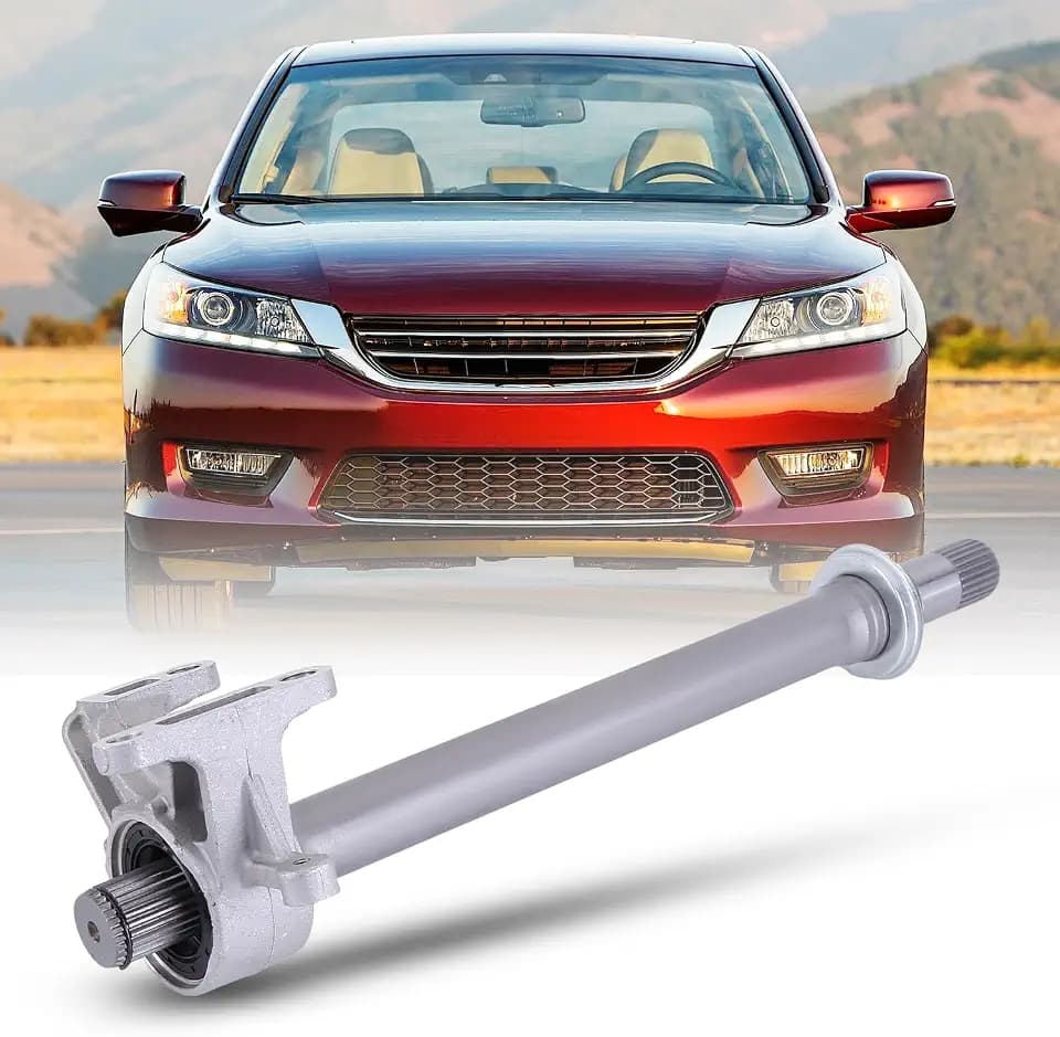 Front Right CV Intermediate Shaft Compatible with Honda 2007-2012 Accord & 2012-2015 Crosstour & 2004-2014 Acuar TSX, 2.4L L4 Axle Intermediate Shaft Assembly Replace 44500-TA0-A00, 44500TA0A00