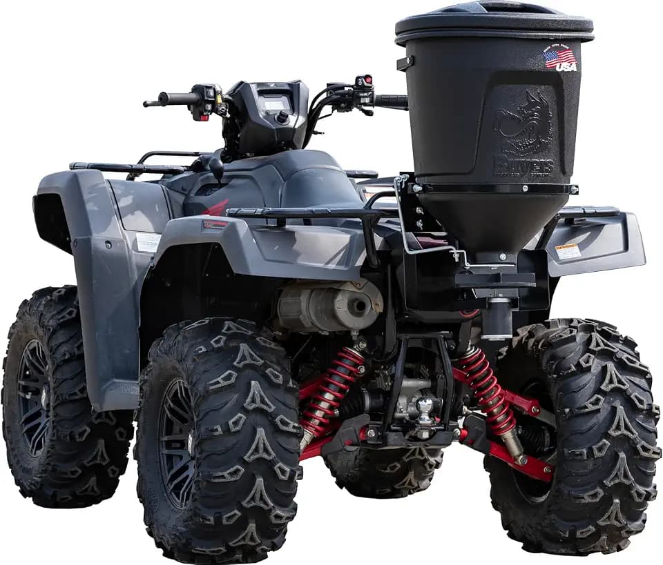 Buyers Products ATVS15A ATV 12V Broadcast Spreader 15 Gallon Hopper