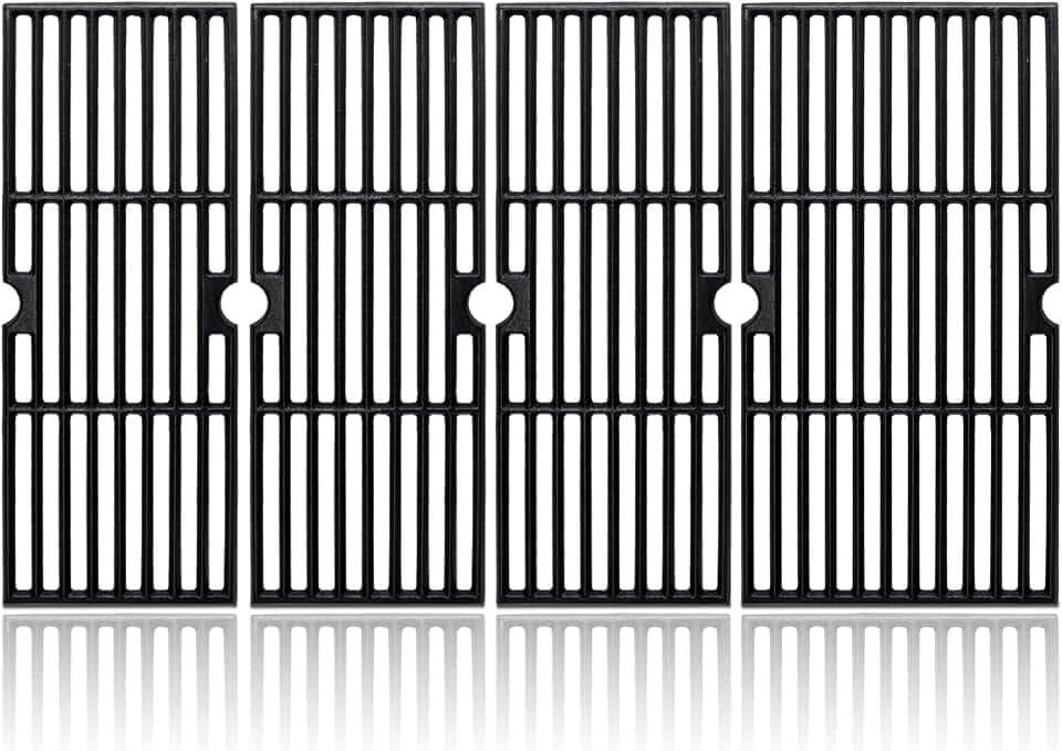 18 Inch Cast Iron Grill Grates for Charbroil Performance 463243518, 463275517, 463243519, 463274419, 463274819. Cooking Grid Grates for Char-Broil Grill Replacement Parts
