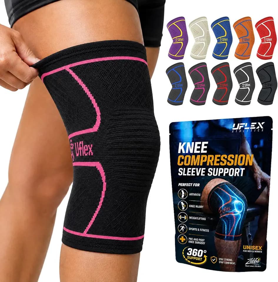 UFlex Athletics Knee Brace Sleeve Men & Women