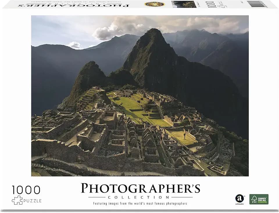 Ambassador 7230934 Machu Picchu, 1000 Teile Puzzle für Erwachsene und Kinder ab 12 Jahren, Photographer's Collection, Sam Horine, Peru