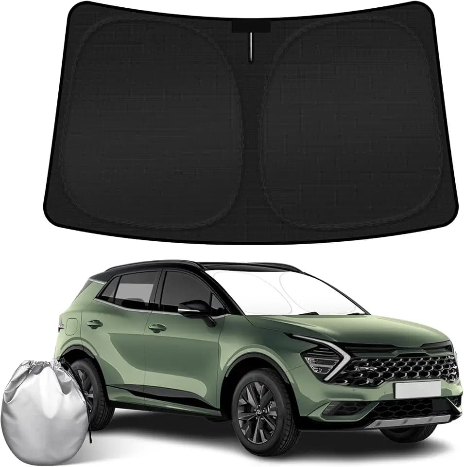 Car Windshield Sun Shade for Kia Sportage NQ5 Accessories 2023-2026