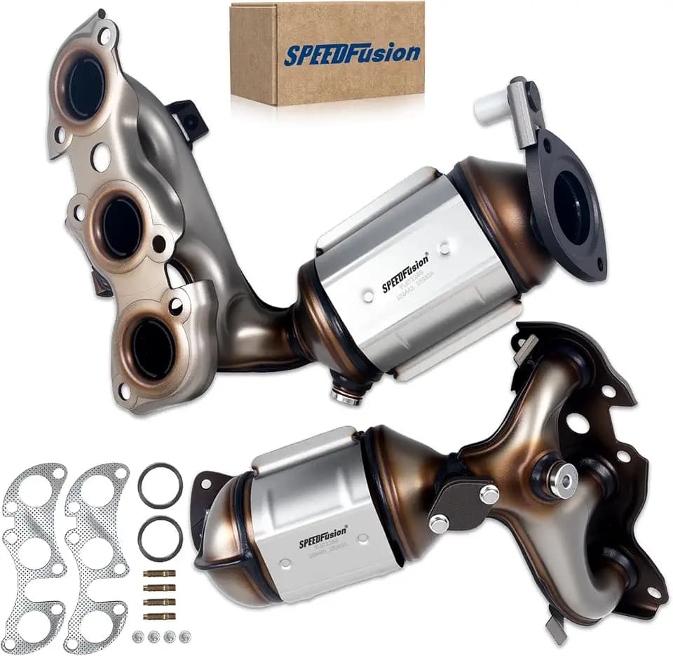 Left Right Catalytic Converter Compatible with Toyota Camry 2002-2006 3.0/3.3L, Solara 2004-2008, Lexus ES300 2002-2003, ES330 2004-2006 Catalytic Convertor (EPA Compliant)