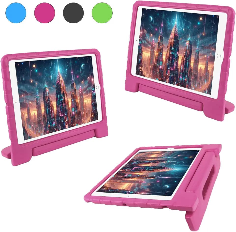 Kids Case for iPad Pro 12.9 1st/2nd Gen 2015/2017 with Handle, Pen Holder