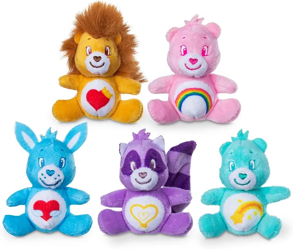 Micro Teenies Basic Fun Sammelpack – Care Bears & Cousins Holiday Edition – Kleine Figuren für kreatives Spielen & Sammeln