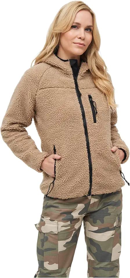Brandit Women Teddyfleece Jacket Hoode