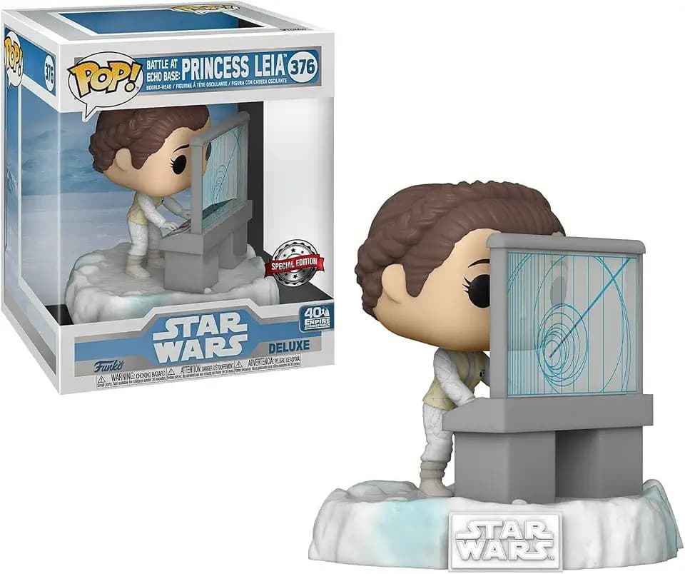 Funko Pop Deluxe Star Wars Nummer 376 Battle At Echo Base Princess Leia Special Edition