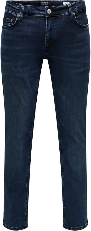 Only & Sons Male Slim Fit Jeans ONSLOOM Slim Fit Jeans