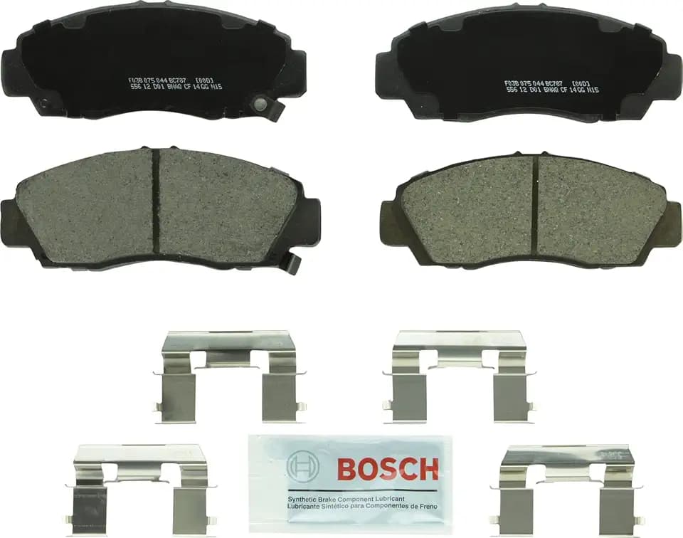 BOSCH BC787 QuietCast Premium Ceramic Disc Brake Pad Set - Front