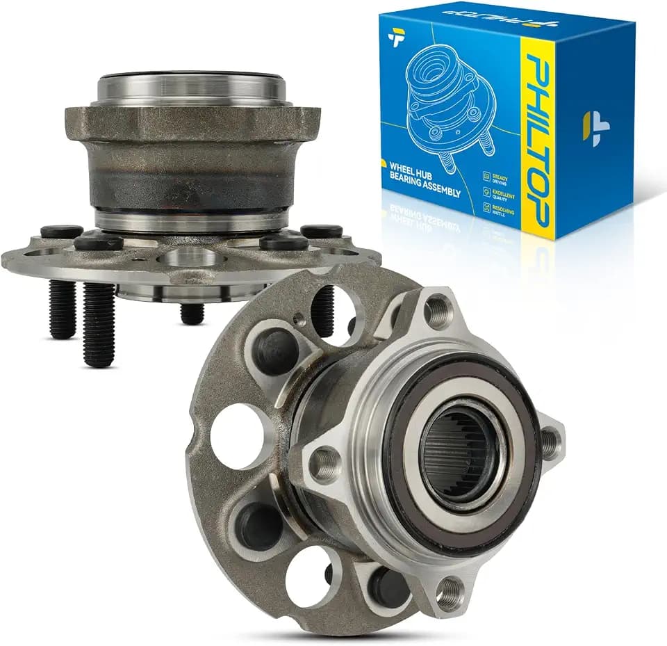 PHILTOP 512345 x2 Rear Wheel Bearing Hub Assembly for Honda CR-V