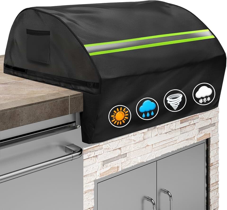Built in Grill Cover for Blaze Premium LTE 40-Inch,Black
