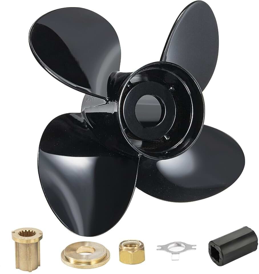 MARKGOO Aluminum Propeller for Mercury or Mariner Outboard 40-140 HP