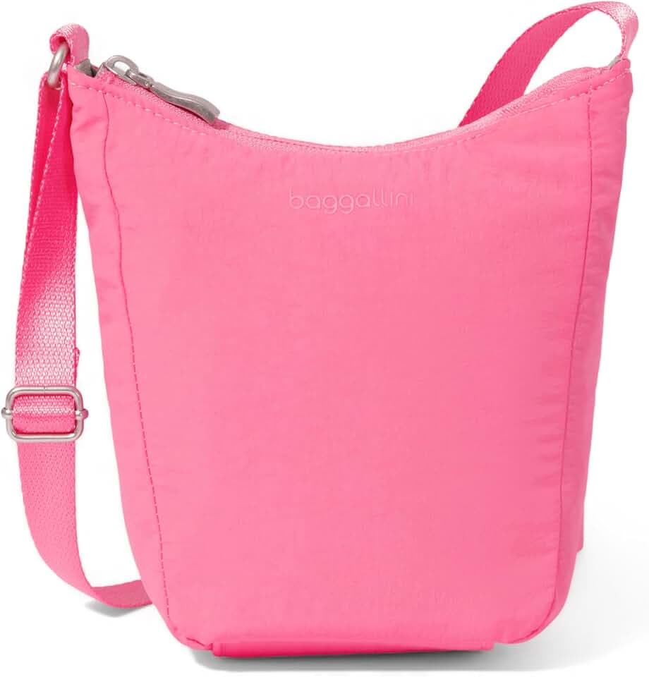 Baggallini Swift Mini Crossbody Bag for Women - 4.5x7 Small Travel Purse with Crossbody Strap and RFID