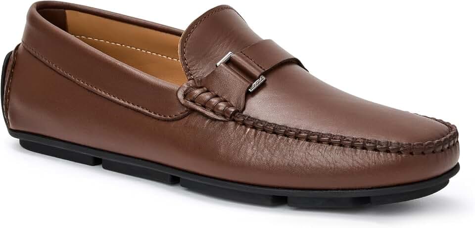 Bruno Magli Men's Tazio Loafer, Leather Slip-On Dress Shoes