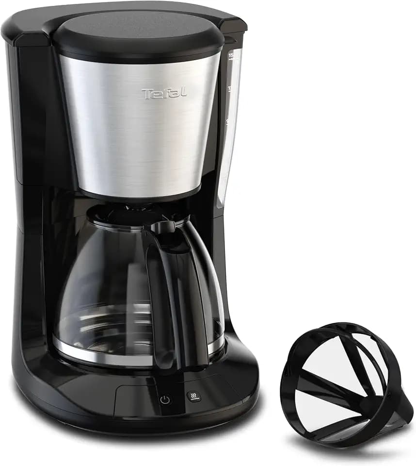Tefal Subito Filterkaffeemaschine, optionale Warmhaltefunktion, 1,25 l