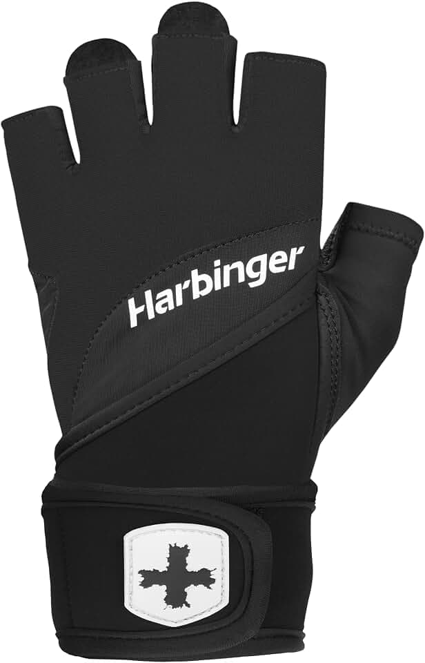 Harbinger Pro Wristwrap 2.0 Gewichtheber-Handschuhe – Handgelenksstabilität