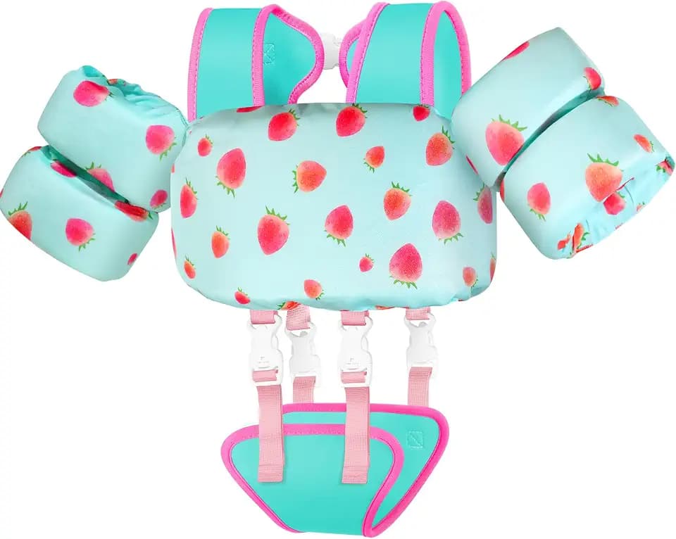 Vvinca Puddle Kid Jumper for 22-60 Lbs, Toddler Swim Vest for 3-10