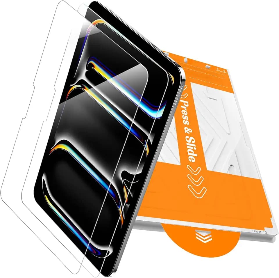 PandaShield 2-Pack Screen Protector for iPad Pro 13-inch M5/M4 (2025/2024)