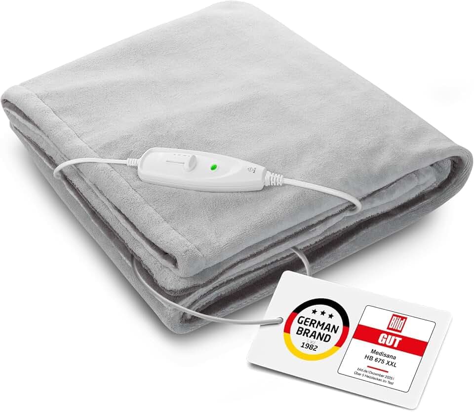 medisana HB 675 Kuschelheizdecke XXL, Heizdecke waschbar