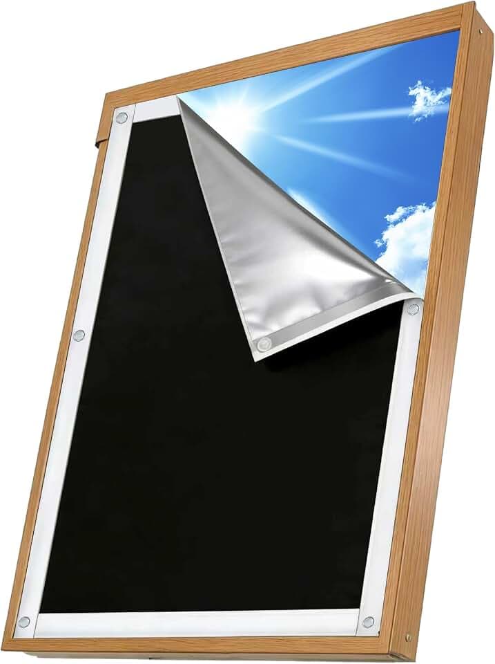 Fenster Verdunkelung - Dachfenster Rollo – Verdunklungsrollo ohne Bohren 100% Blickdicht – Window Blinds UV- und Hitzeschutz-Rollos für Velux- und Roto-Fenster in verschiedenen Größen