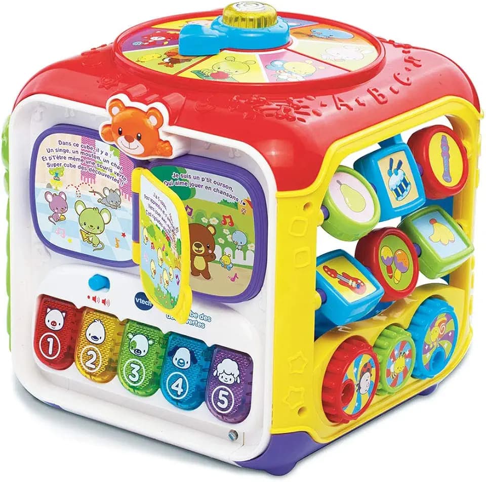 Vtech 183405 Entdeckerwürfel, französisch