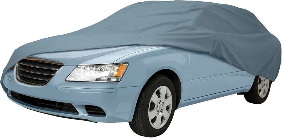 Classic Accessories Over Drive PolyPRO 1 Mid-Size Sedan Car Cover, Fits Cars 14'6" - 16' L