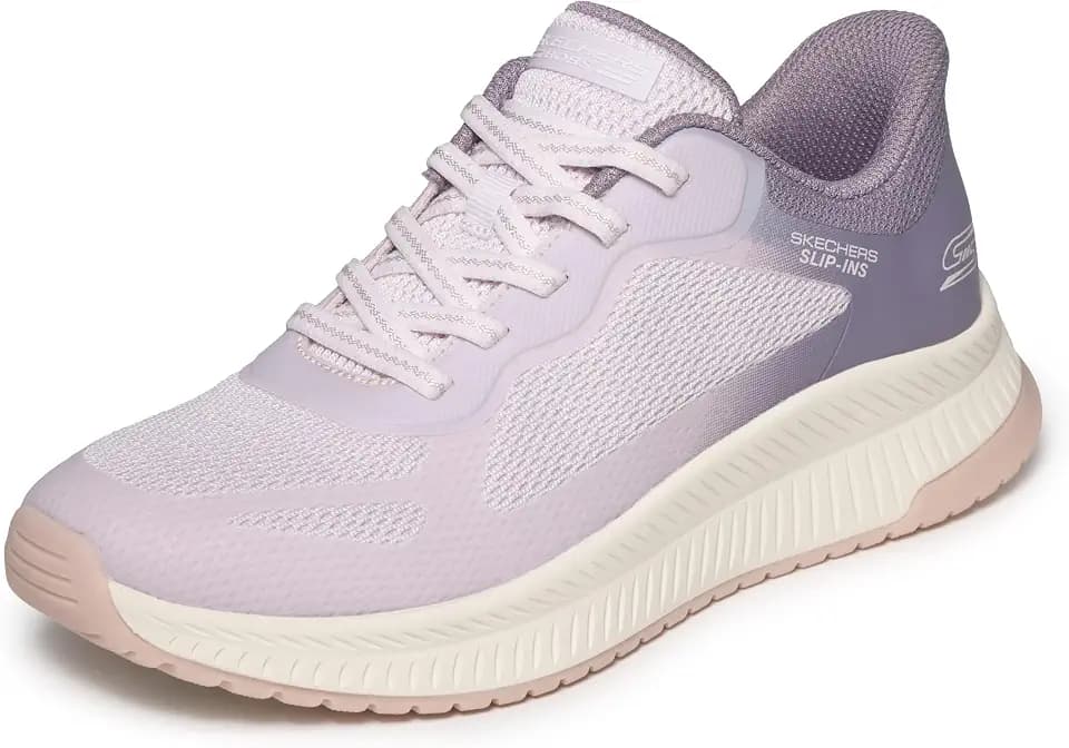 Skechers Womens Hands Free Slip-ins Bobs Squad 4 - Staple Look