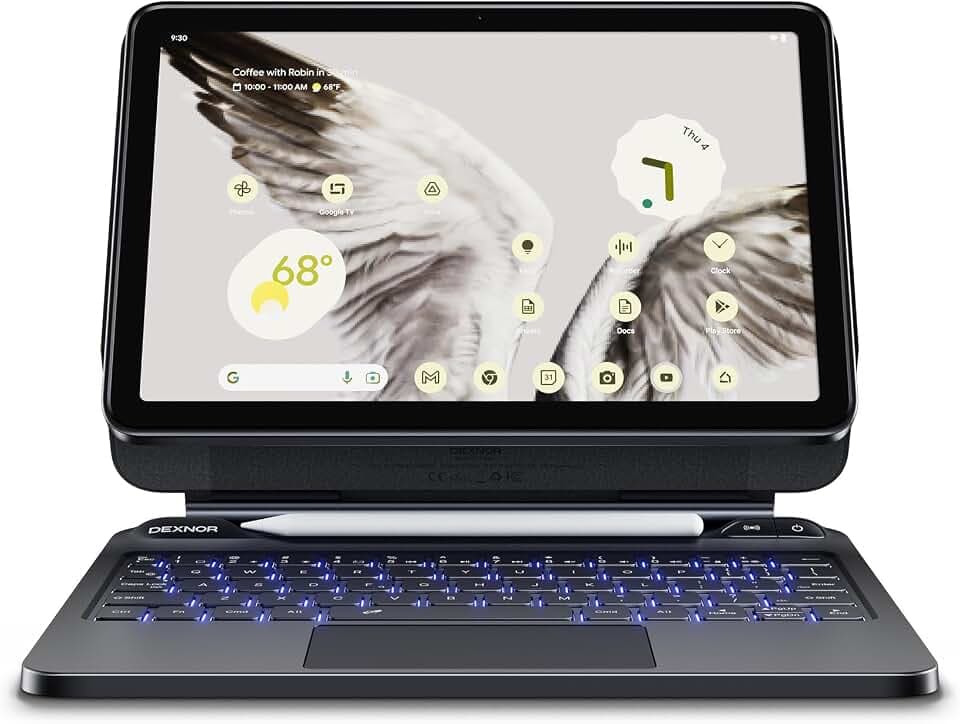 Dexnor for Google Pixel Tablet 11 inch (2023) Case with Keyboard