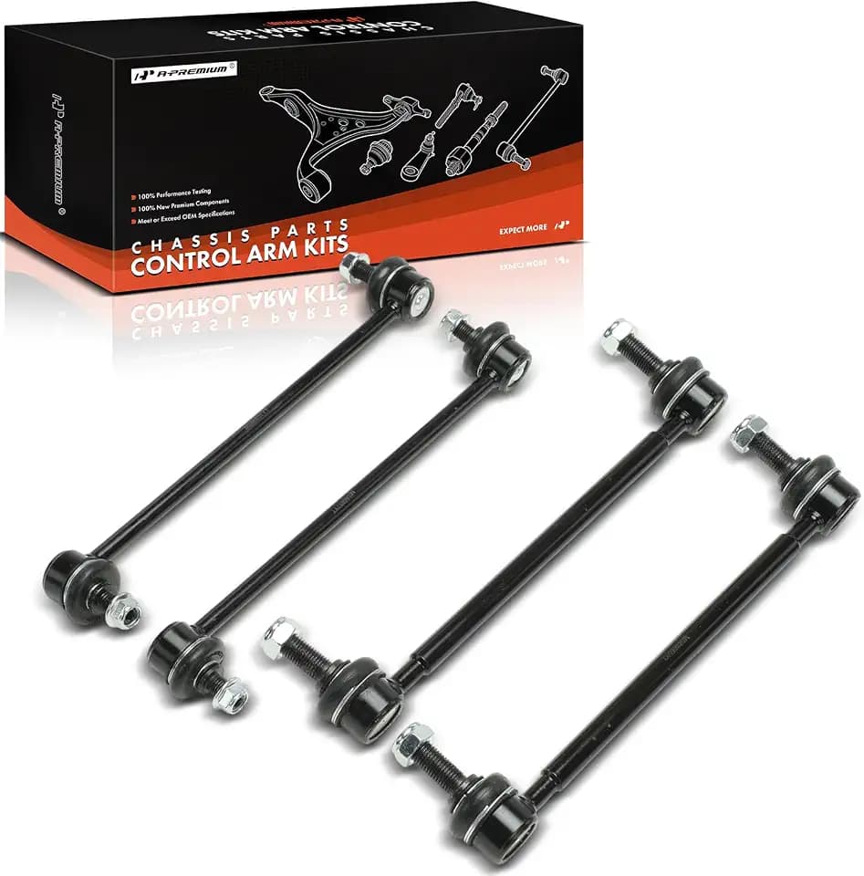 A-Premium Front & Rear Sway Bar Link Stabilizer Link Kit