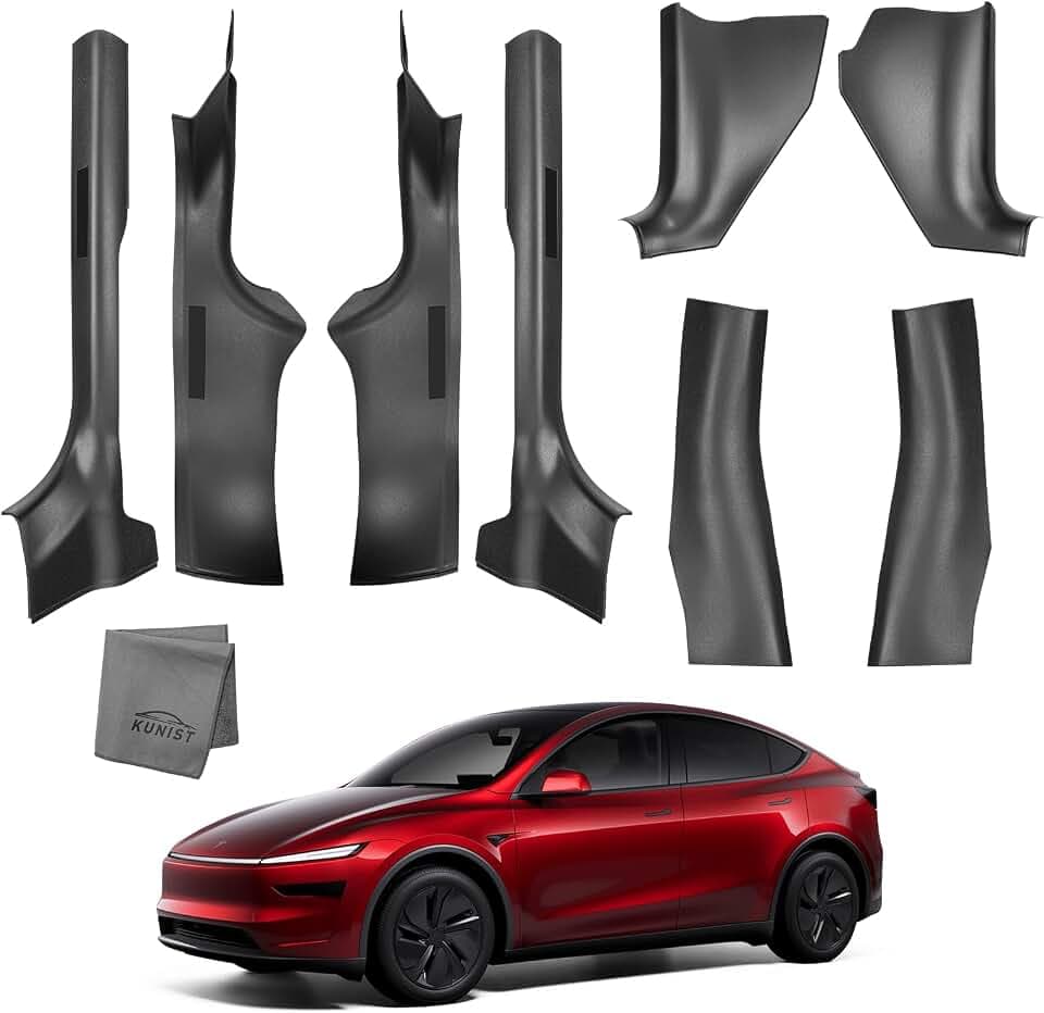 8PCS Door Sill Protectors for Tesla Model Y Juniper [Full Protection