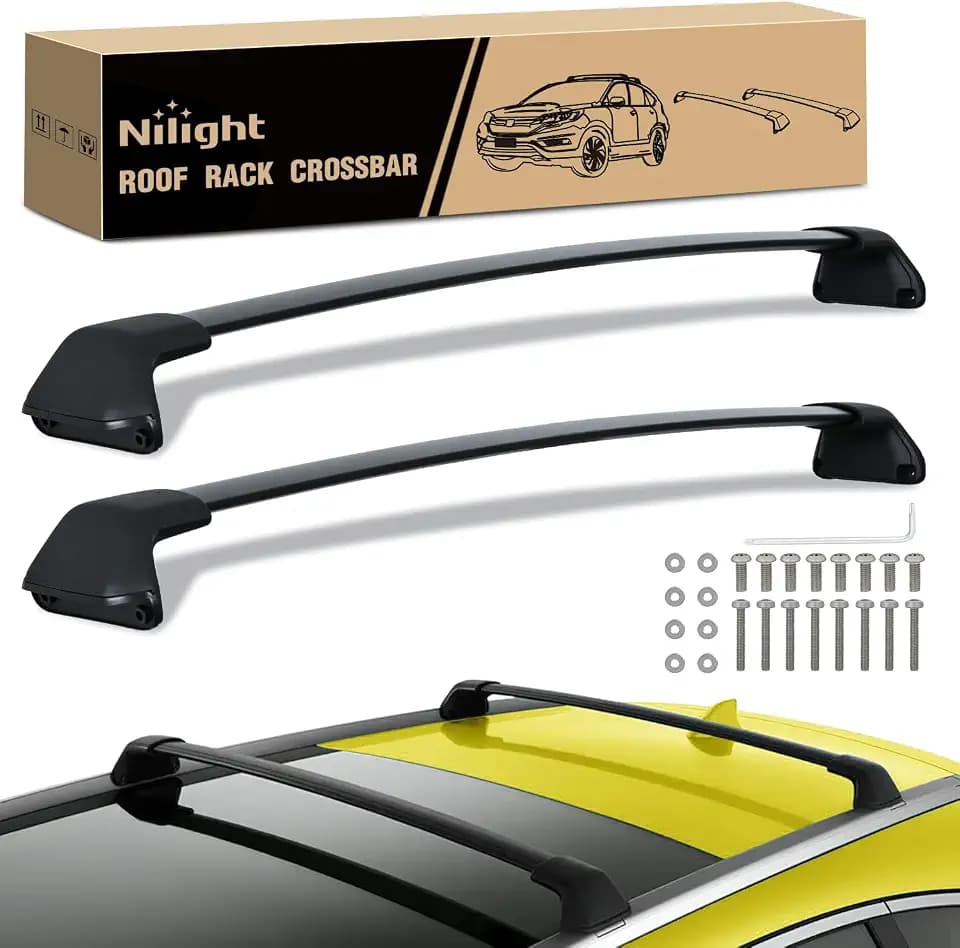 Nilight Roof Rack Cross Bars for Honda CR-V 2012-2016 w Factory Side Rails