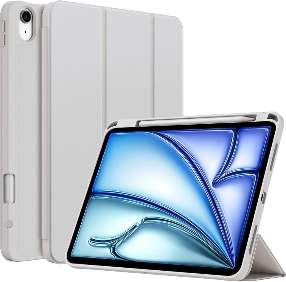 Hülle für iPad Air 11 Zoll M4/M3/M2 / iPad Air 5/4 10,9" Silber